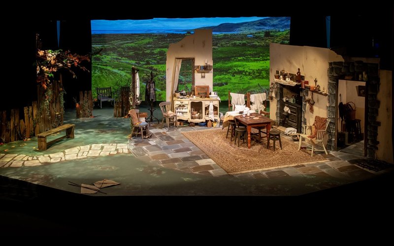 Set design for Dancing at Lughnasa